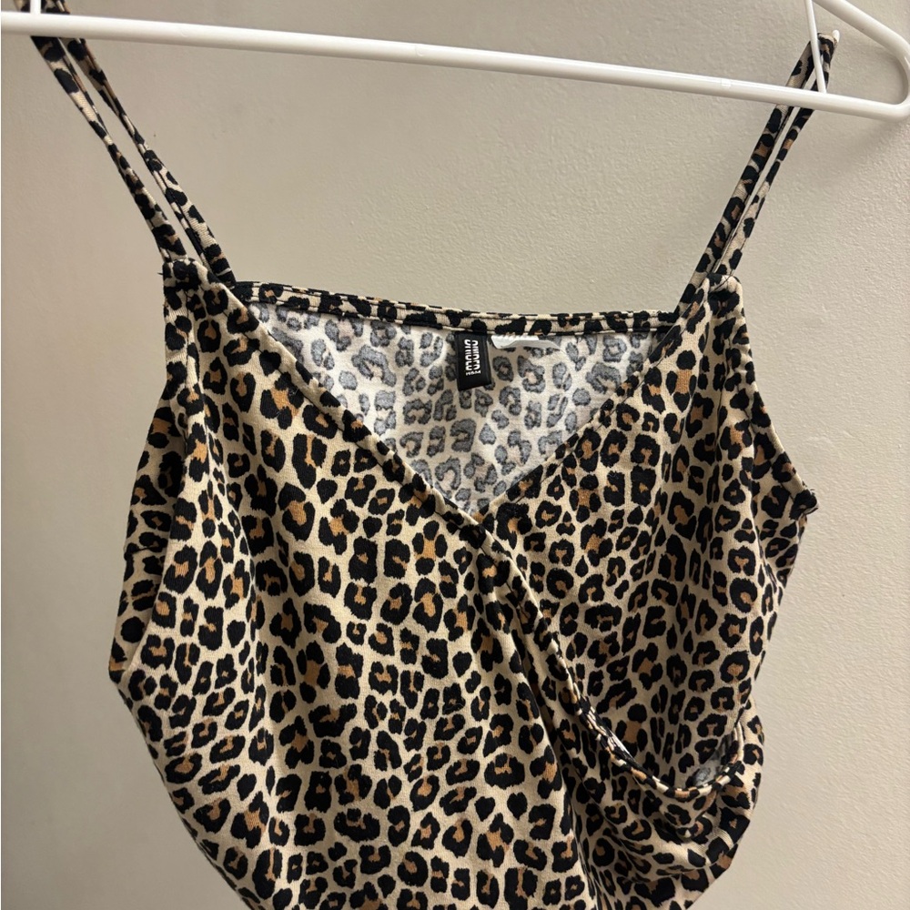 Leopard Print Camisole Top